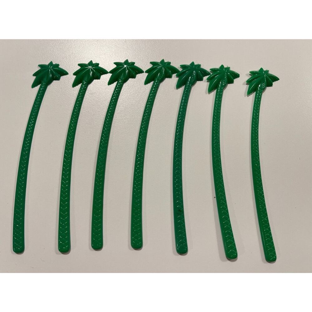 Stir Stick Vintage palm tree beach aloha